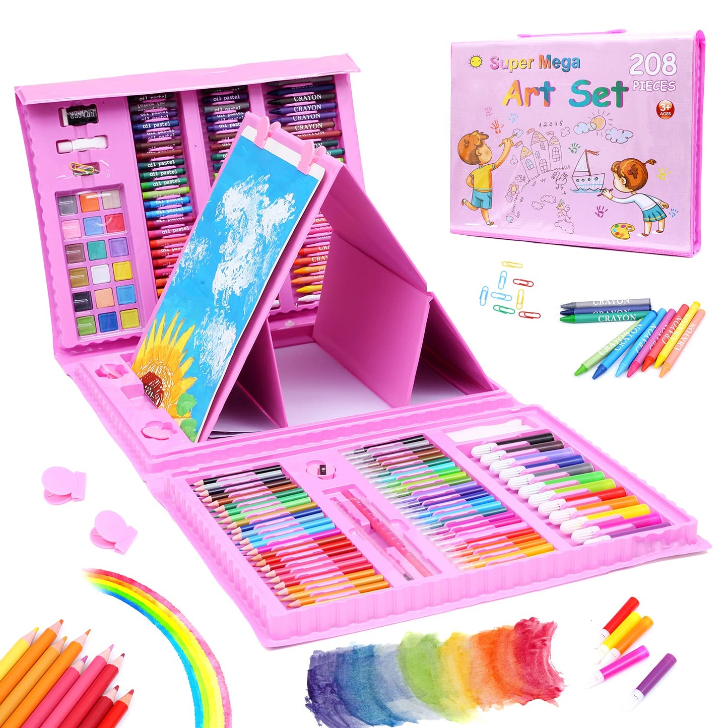 Juego de arte infantil 208PCS